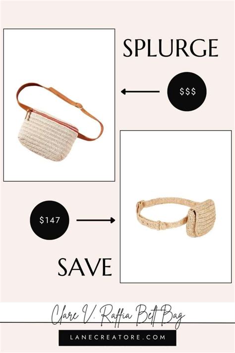 clare v straw bag dupe|clare v belt dupe.